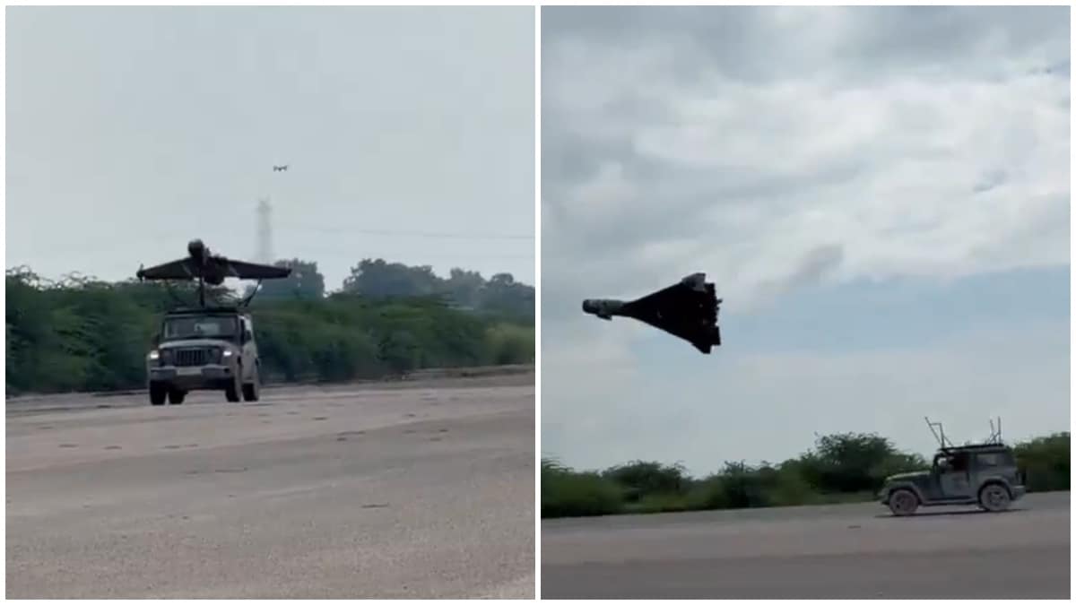 Divyastra Mk3 being test fired | X