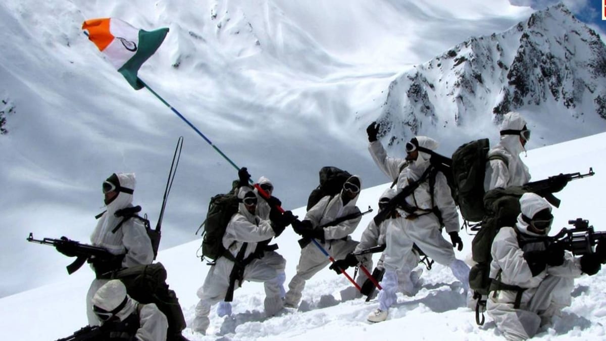 Image of Indian Infantrymen used for representation | X
