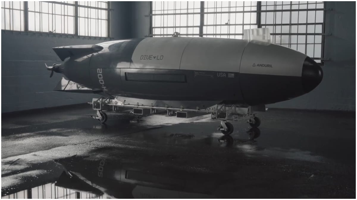 The Anduril Dive-LD autonomous underwater vehicle | Official website