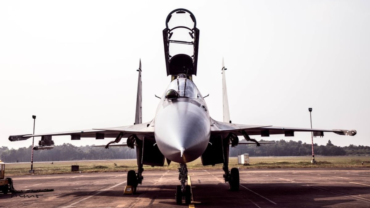 A Su-30MKI aircraft of the IAF | X