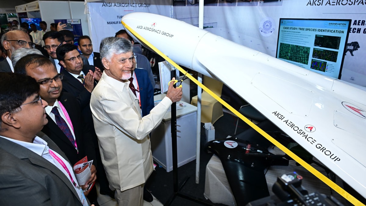 Andhra Pradesh CM N. Chandrababu Naidu at the PanIIT Summit | X