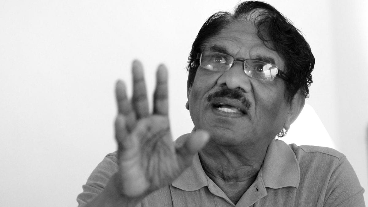 A 2017 file photo of Tamil filmmaker Bharathiraja | Manorama Archives