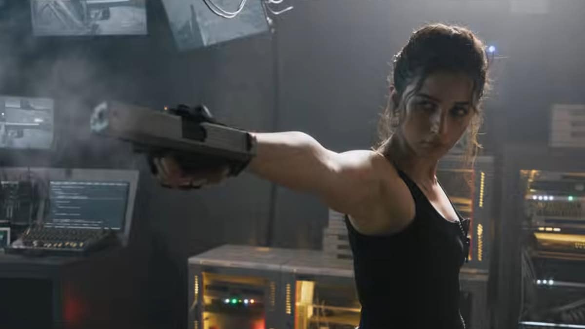 Alia Bhatt in a still from the teaser of the film, Alpha