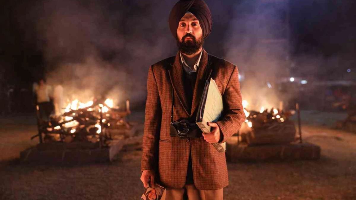 Diljit Dosanjh in a still from 'Satluj' (earlier Punjab '95)