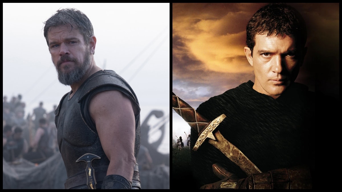 Matt Damon in 'The Odyssey' | Antonio Banderas in 'The 13th Warrior'