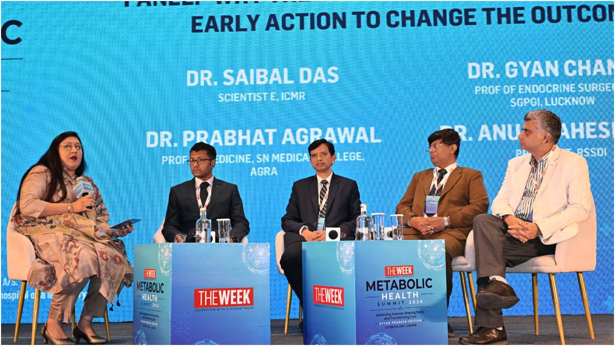 A panel discussion during THE WEEK Metabolic Health Summit in Lucknow | Sanjay Ahlawat