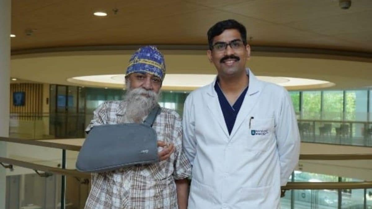 Ahinderpal Singh Alag along with Dr Bharat Saxena | Special Arrangement