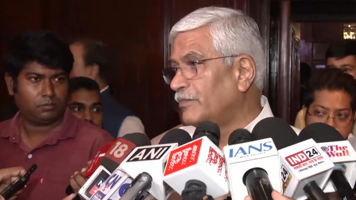 Union Minister of Culture and Tourism Gajendra Singh Shekhawat at the ICC Hospitality & Tourism Summit 2026 in Kolkata | X/@IANS_india