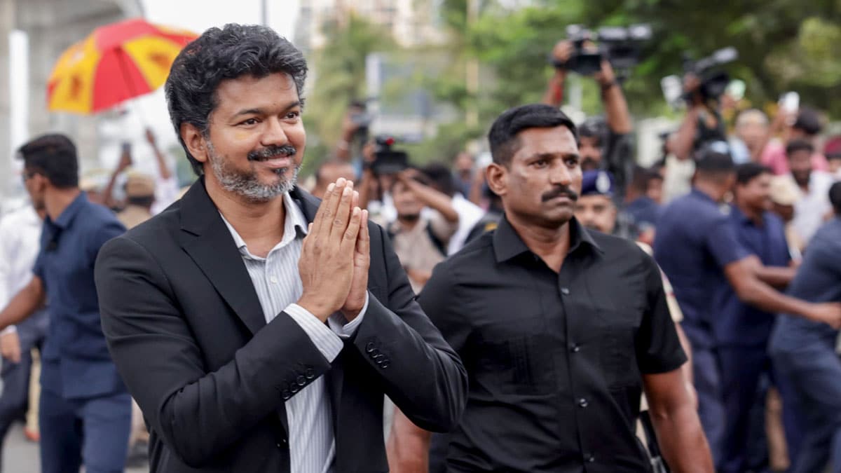 Tamil Nadu Chief Minister C. Jospeh Vijay | PTI