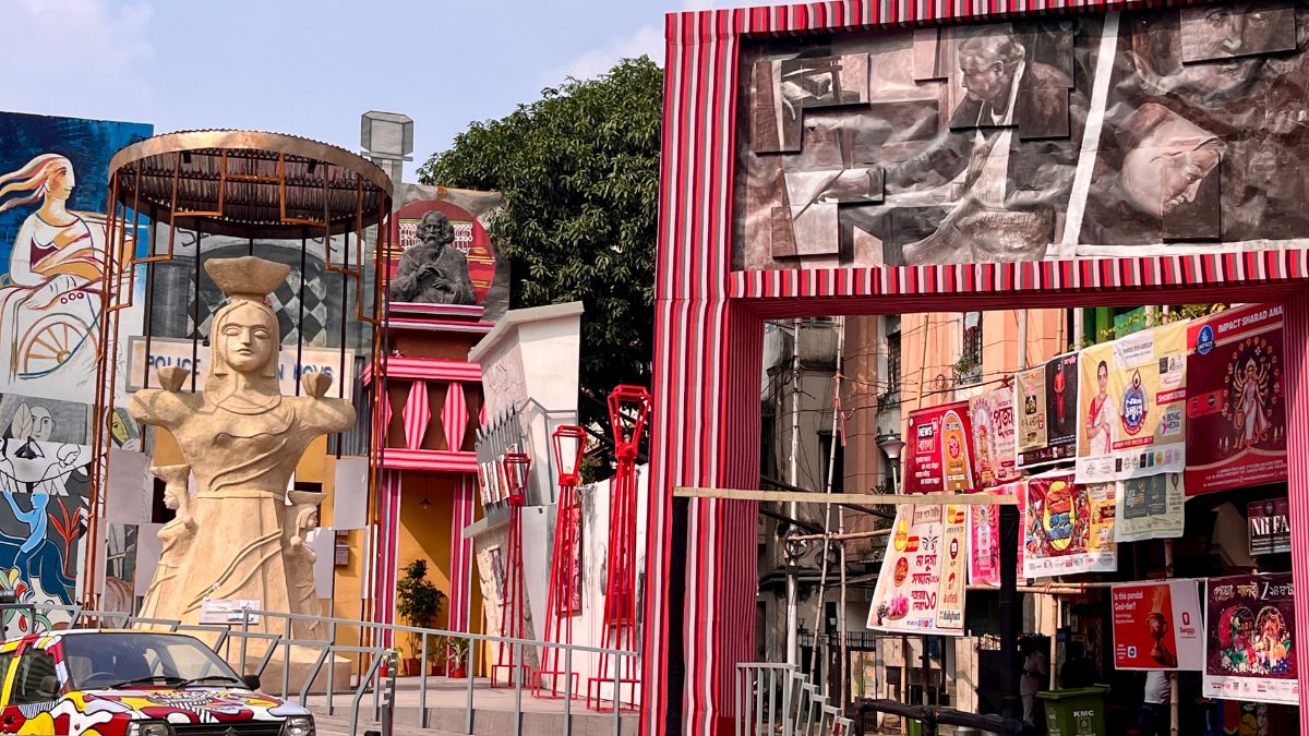 A Durga Puja pandal at Bhabanipur in Kolkata | Salil Bera
