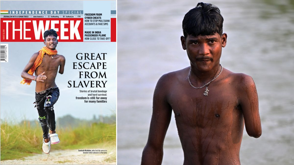 Santosh Rishidev was featured in THE WEEK issue dated August 23, 2026 | Photos: Bhanu Prakash Chandra