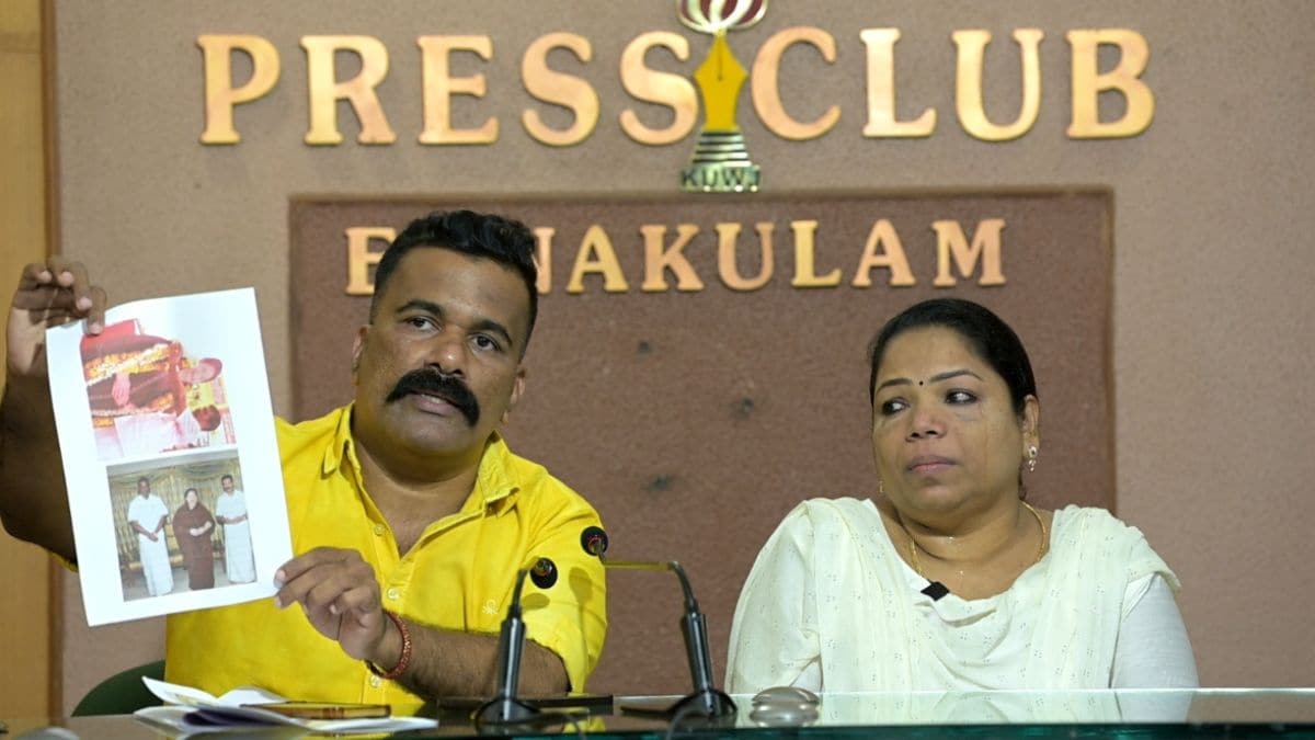K.M. Sunitha, who hails from Kattur in Kerala's Thrissur district, claims to be the daughter of former Tamil Nadu Chief Ministers MGR and J. Jayalalithaa | Ujwal PP