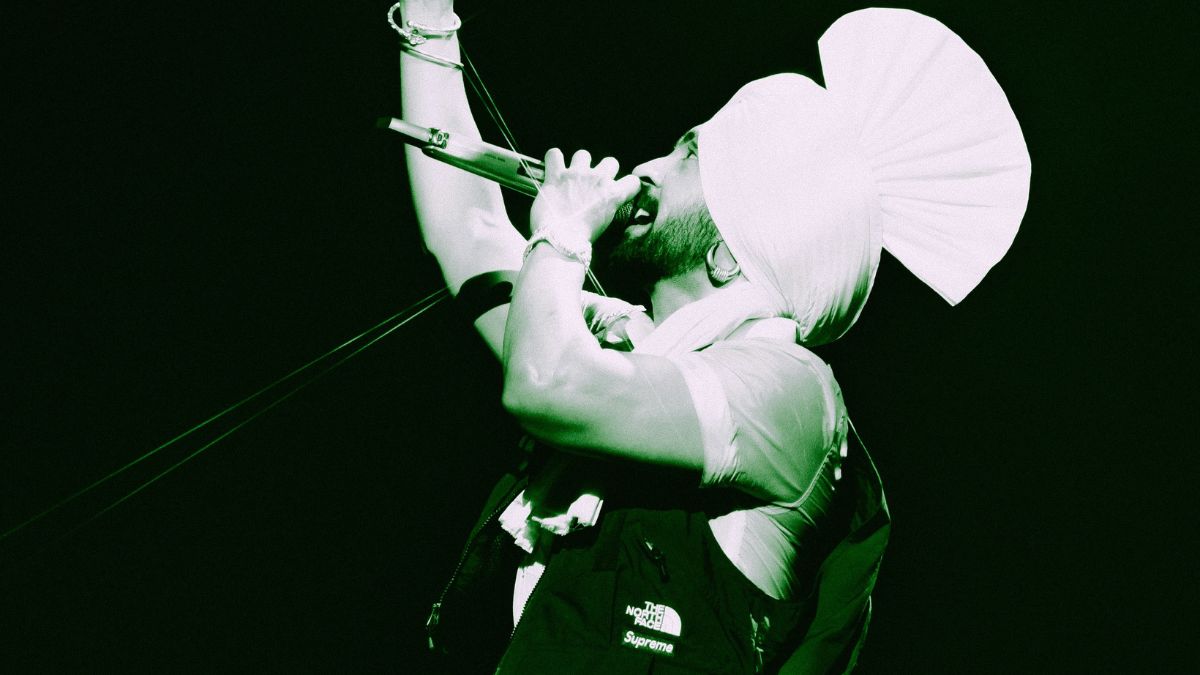 Punjabi actor-singer Diljit Dosanjh at a concert | Instagram