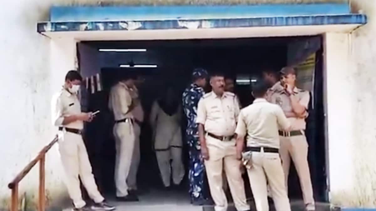 According to police, the accused snatched the service revolver from a personnel and fired a few rounds | Video grab