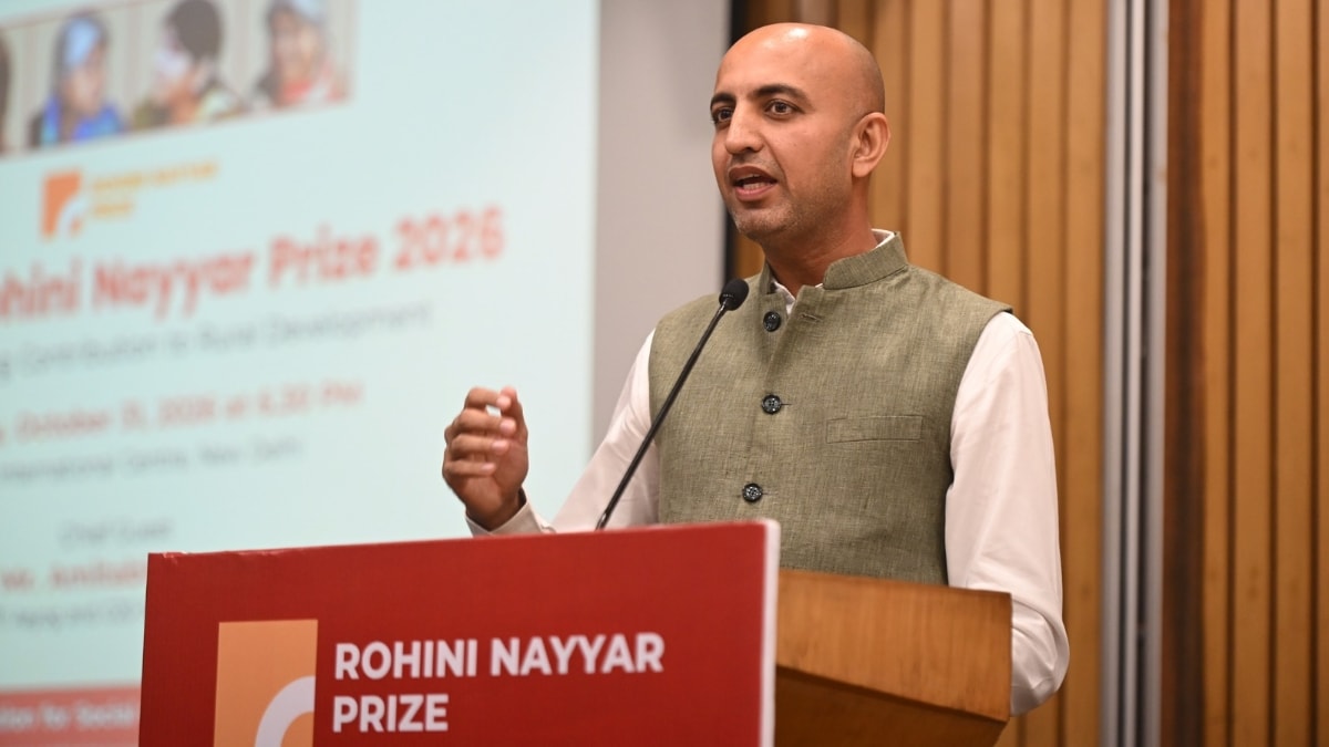 CodeYogi founder and the winner of the 5th Rohini Nayyar Prize, Prashant Chaudhary | Kritajna Naik
