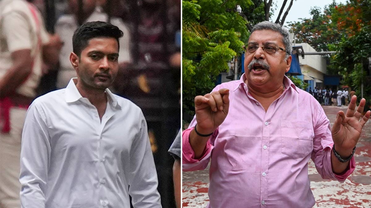 TMC MP Abhishek Banerjee and seniro leader Kalyan Banerjee | PTI