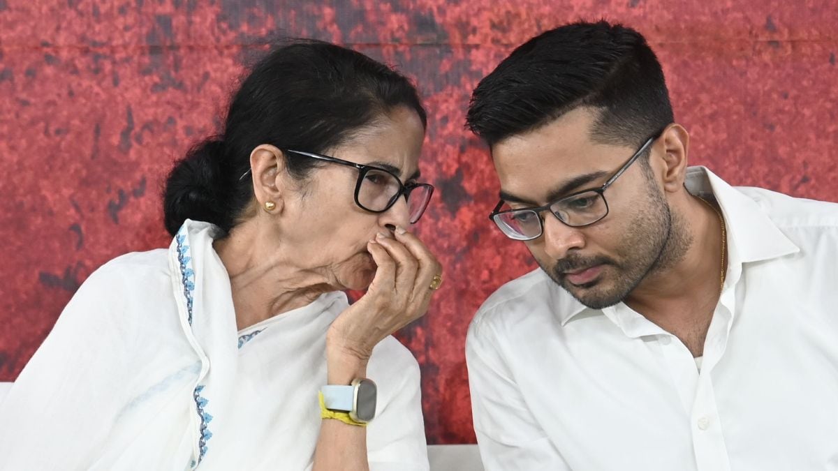 Mamata Banerjee and Abhishek Banerjee | Salil Bera