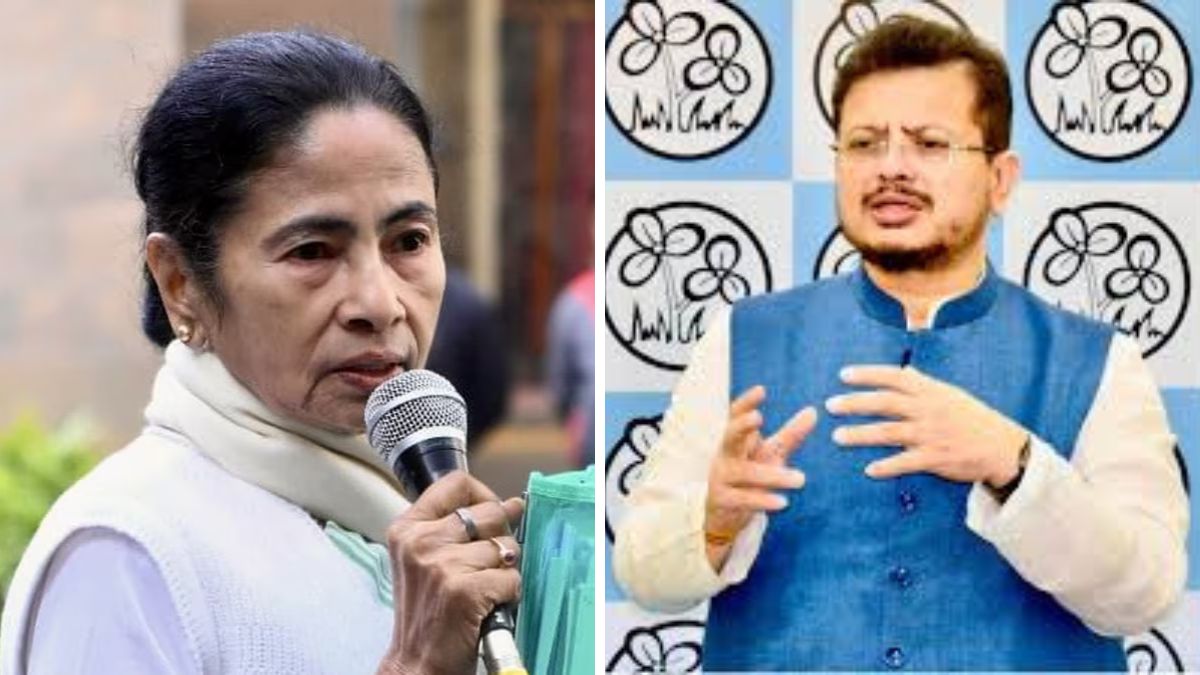 Mamata Banerjee and Ritabrata Banerjee | Salil Bera, Facebook