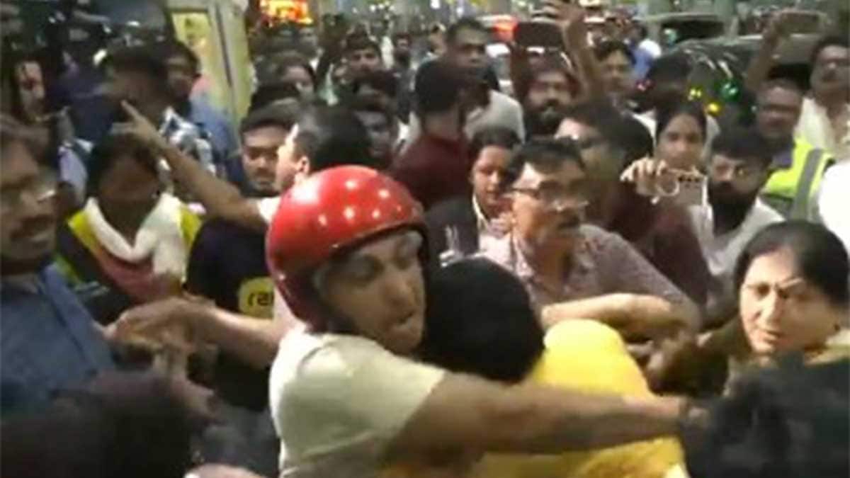 kolkata-bjp-tmc-clash-ani