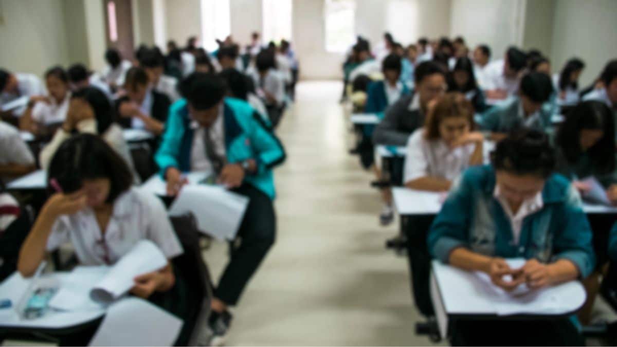 Representative image of students taking an exam | Shutterstock