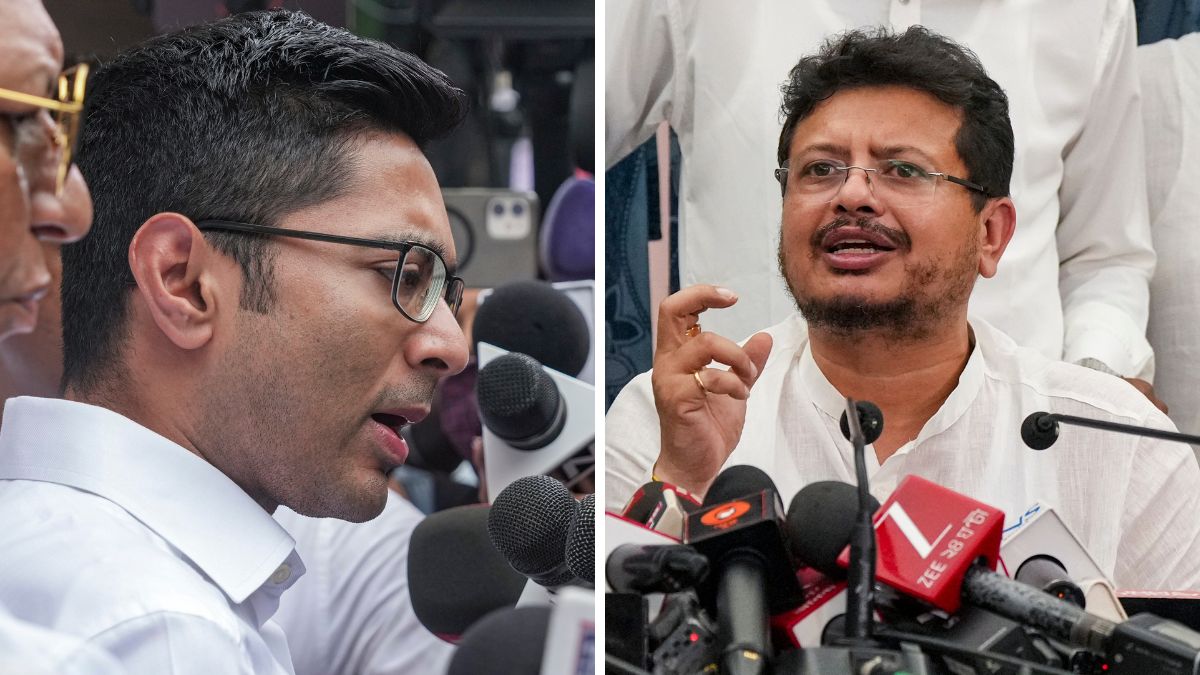 TMC all-India general secretary Abhishek Banerjee and TMC rebel leader Ritabrata Banerjee | X  