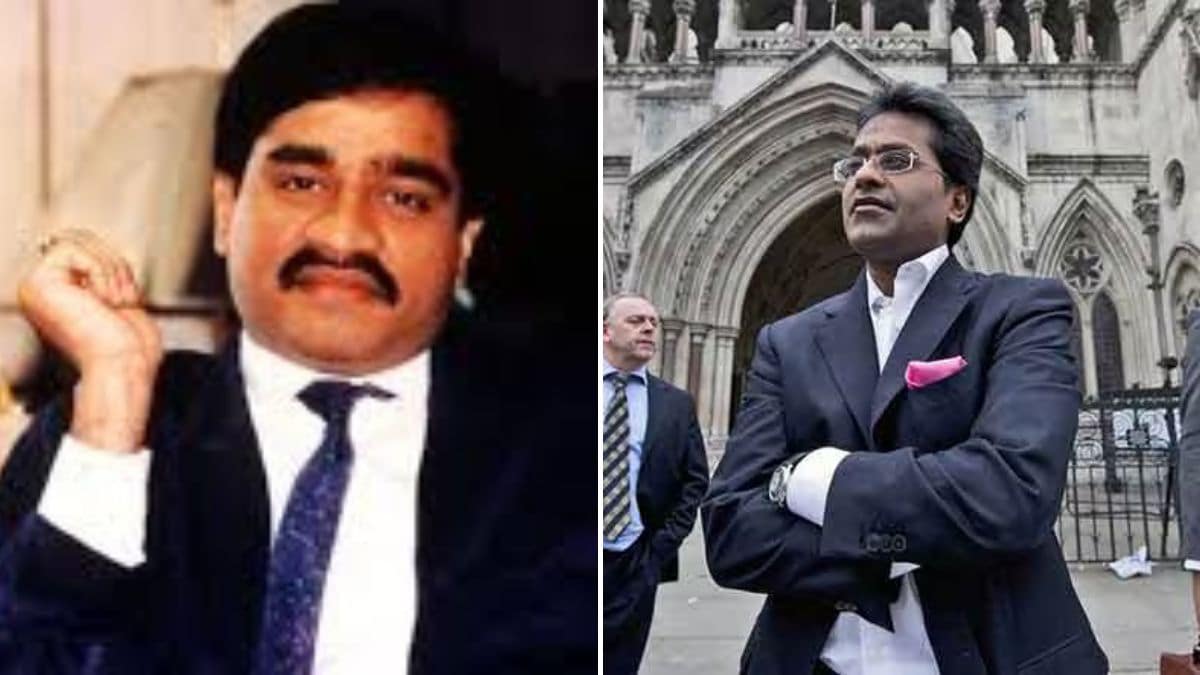 Dawood Ibrahim and Lalit Modi | X, AFP