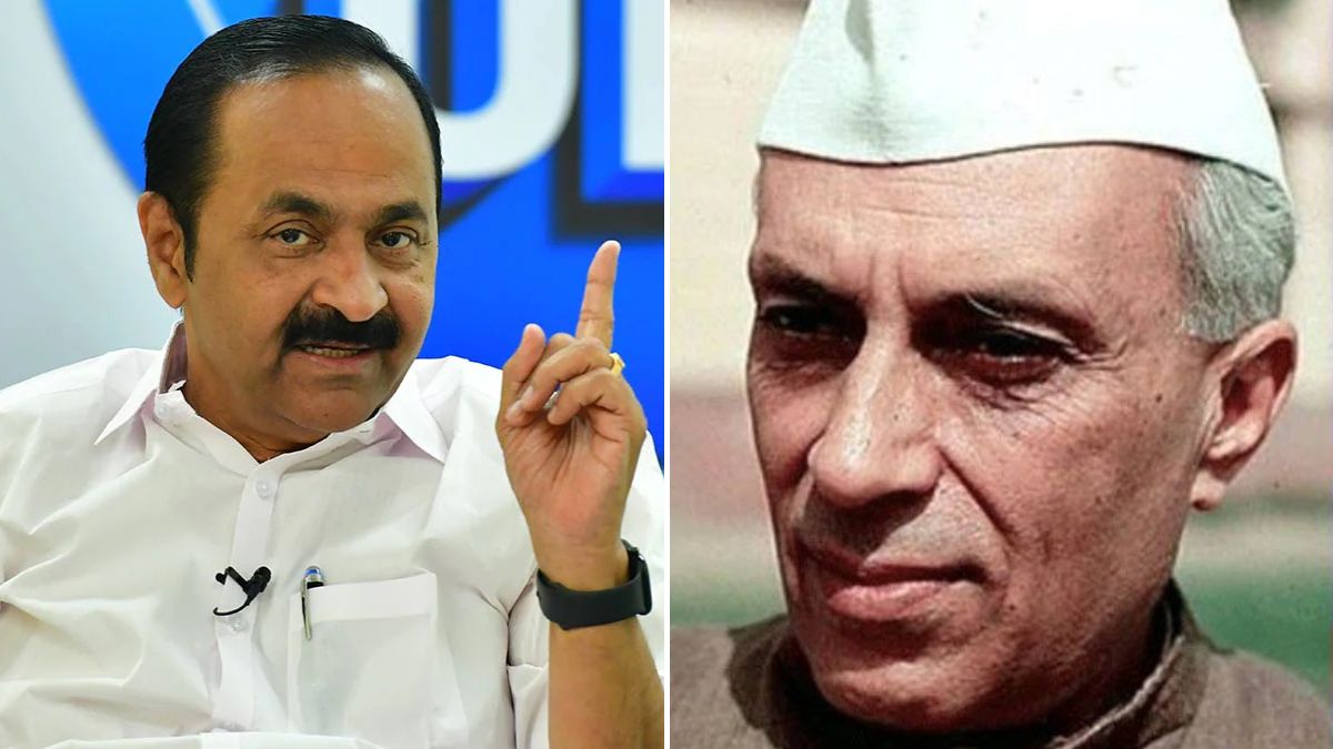 V.D. Satheesan and Jawaharlal Nehru | Aravind Bala, Congress
