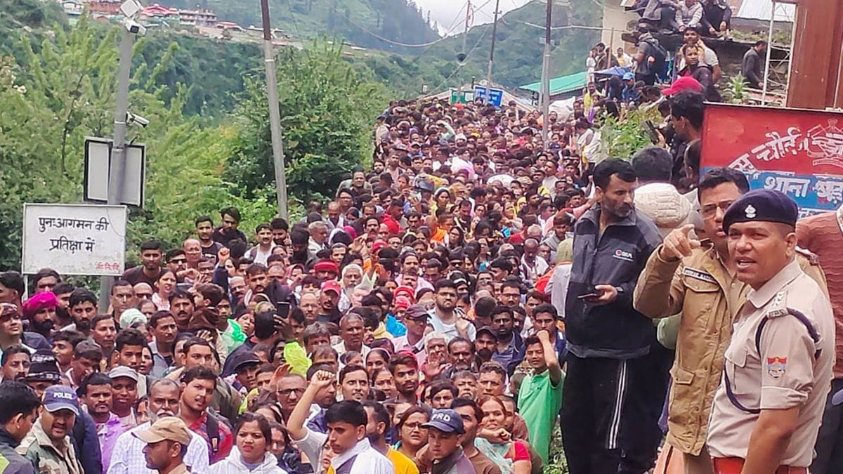 [File] Pilgrims on the Char Dham route in Uttarakhand | PTI