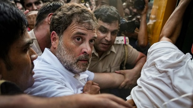 How Congress surprised Centre and its own MPs with sit-in protest outside PM's residence