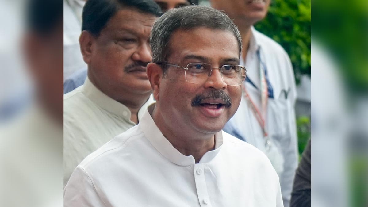 Union Education Minister Dharmendra Pradhan during the Monsoon Session of the Parliament | PTI