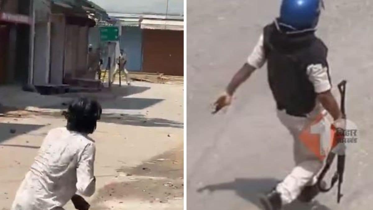 cop-AK-47-bihar-suspended-protesters - 1