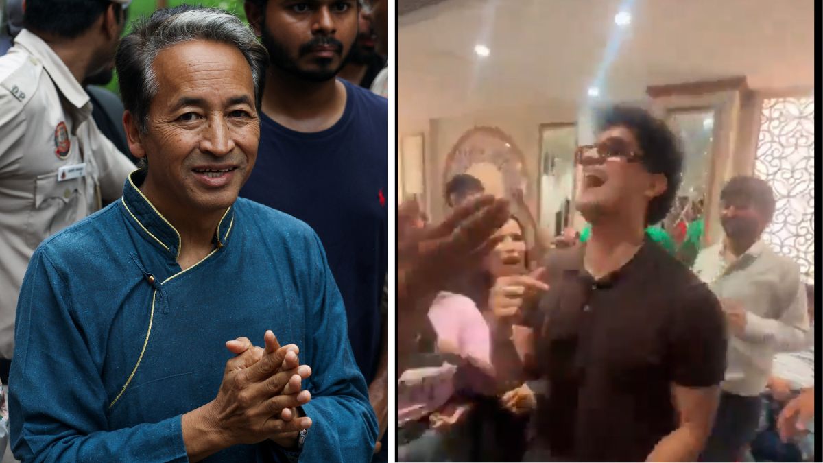 Sonam Wangchuk reacted to CJP's viral celebration videos after they called off their protest | PTI, X