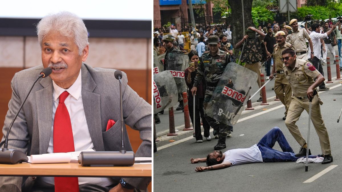 'Crowd control is not about beating them': Ex-IPS officer Yashovardhan Azad calls for ban on pellet guns after student protest crackdown