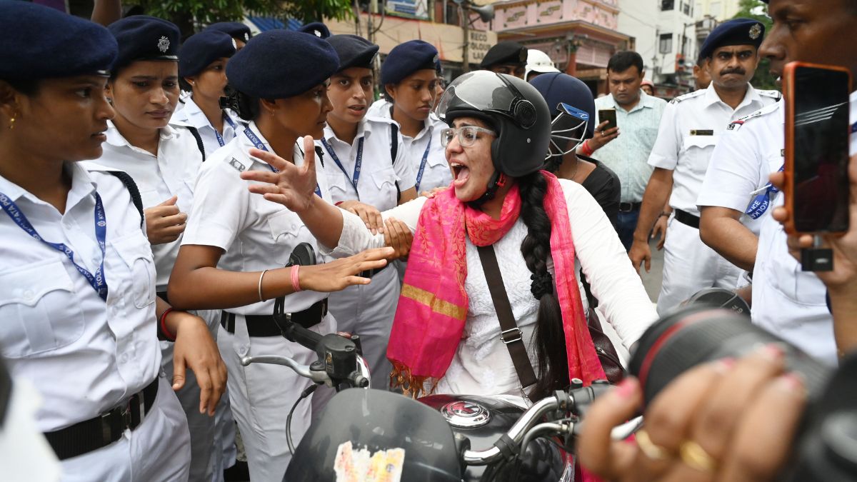 Visuals from the protest rally against the Baruipur rape and murder case | Salil Bera