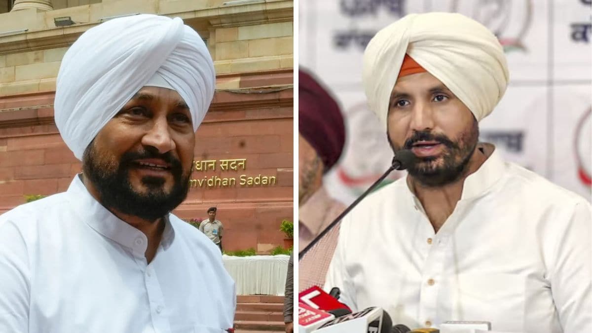 Charanjit Singh Channi and Amarinder Singh Raja Warring | PTI