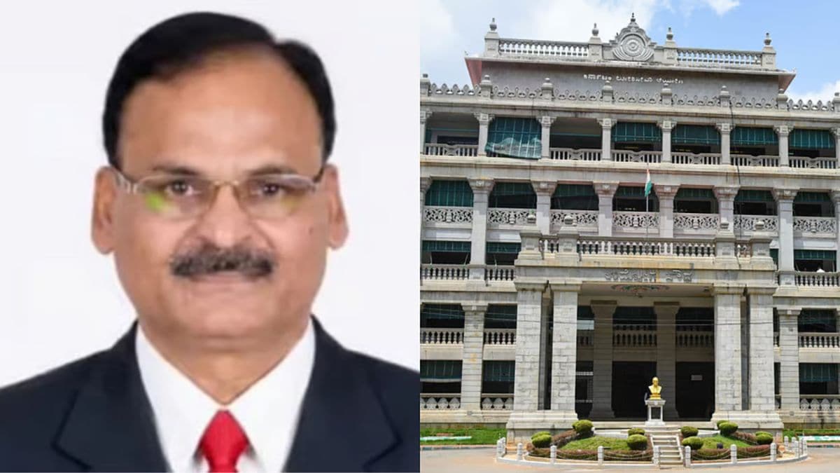 Shivashankarappa S. Sahukar (left); KPSC office in Bengaluru