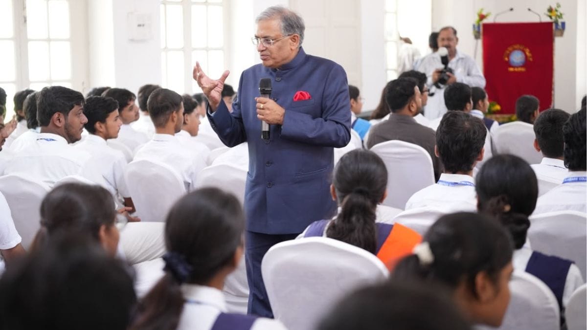 Chief Election Commissioner Shri Gyanesh Kumar at his alma mater, Colvin Taluqdar’s College in Lucknow during his Uttar Pradesh visit | X 