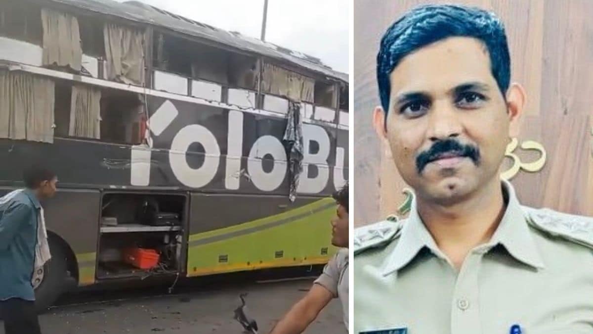 Four people, includng a Bengaluru cybercrime police inspector, Ravi K. B (in pic) died after a bus overturned and plunged from a 30-foot-high bridge in Madhya Pradesh | Special arrangement
