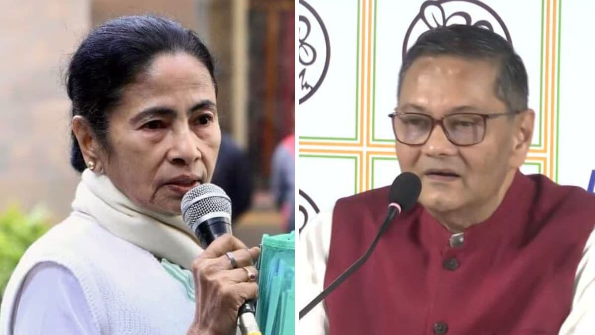 Trinamool Congress supremo Mamata Banerjee (L) and former TMC leader and grandnephew of Netaji Subhas Chandra Bose, Chandra Kumar Bose (R) | X, Salil Bera