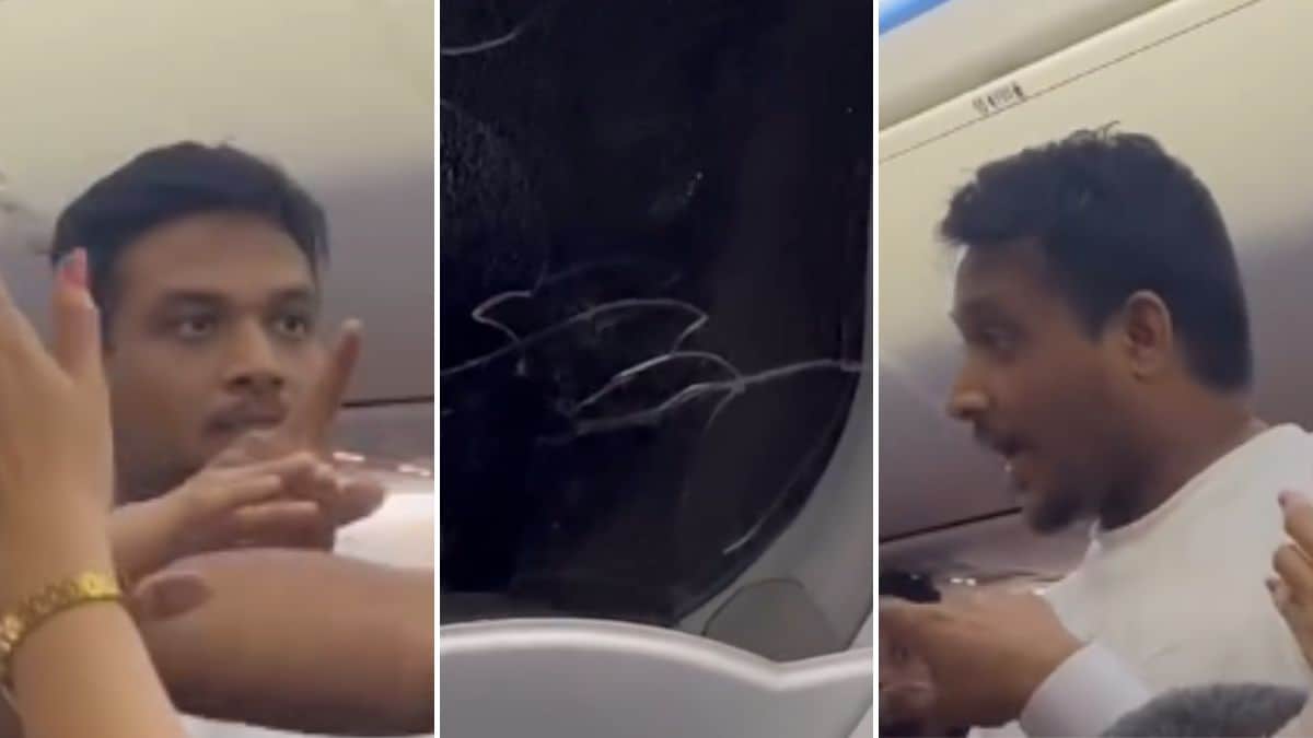 Visuals showing tense scenes from the Batik Air flight from Kuala Lumpur to Kochi | Facebook