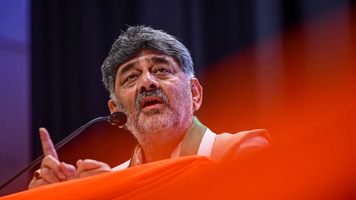 Karnataka CHief Minister D.K. Shivakumar | PTI