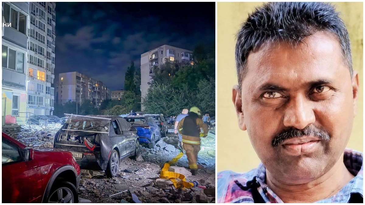 The Russian attack on Odesa (L); Vavilala Sudarshan Goud | X