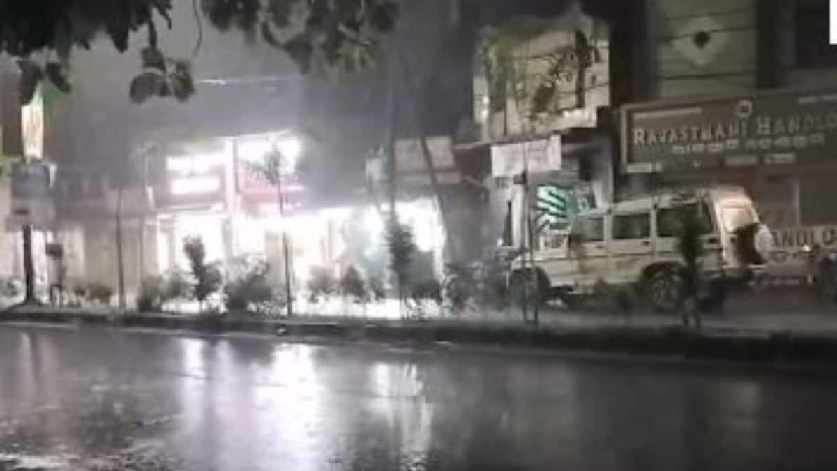 Heavy rain at Balasore in Odisha | X 
