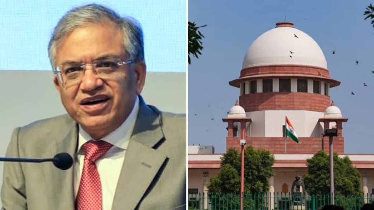 Chief Election Commissioner (CEC) Gyanesh Kumar (L) and a representative image of the Supreme Court (R) | PTI, ANI