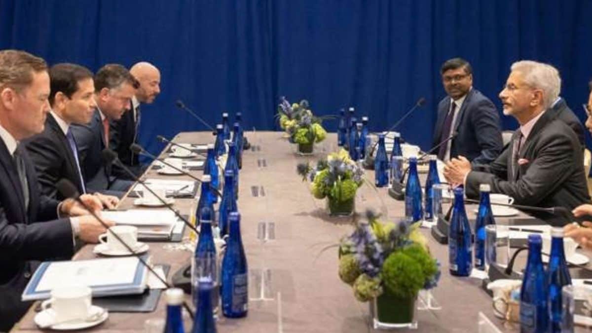 Union Minister of External Affairs S. Jaishankar on Wednesday met US Secretary of State Marco Rubio on the margins of the UN General Assembly in New York | X
