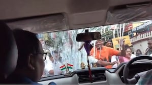 MLA Kunal Ghosh’s car vandalised with eggs, bricks on way to Mamata Banerjee’s rally in Hooghly
