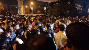 SRFTI tension escalates: Protesters clash with police outside institute after campus violence