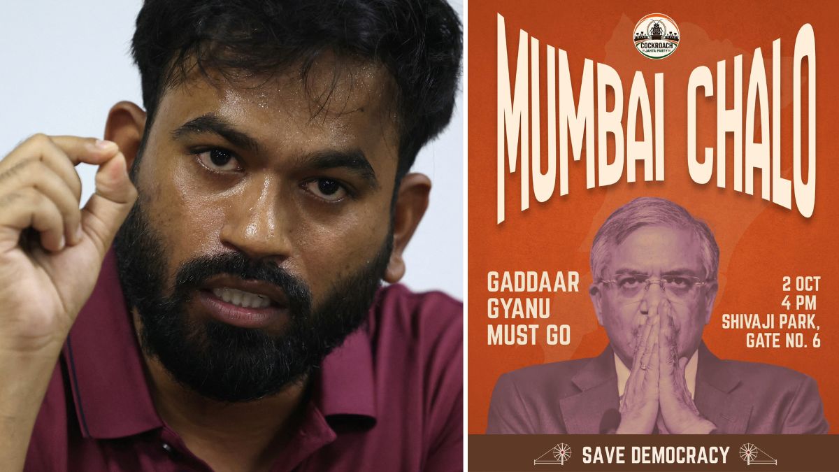 CJP founder Abhijeet Dipke has revealed the time and venue of its Mumbai Chalo protest on October 2 | PTI, X