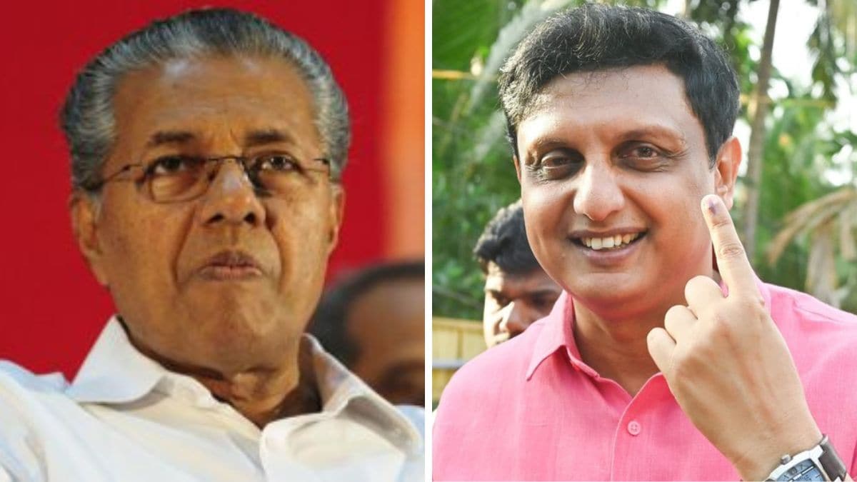 Former Kerala CM Pinarayi Vijayan. (Right) Vijayan's son-in-law and former minister Mohammed Riyas | X 