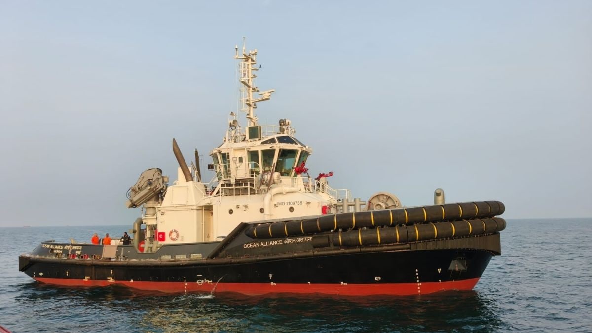 File photo of 70T Bollard pull tug built by Udupi Cochin Shipyard Ltd delivered in Dec 2025 | CSL